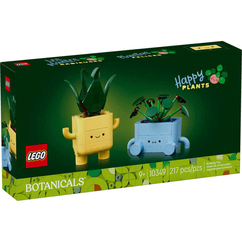 LEGO® Botanicals Happy Plants Shelf Decor 10349