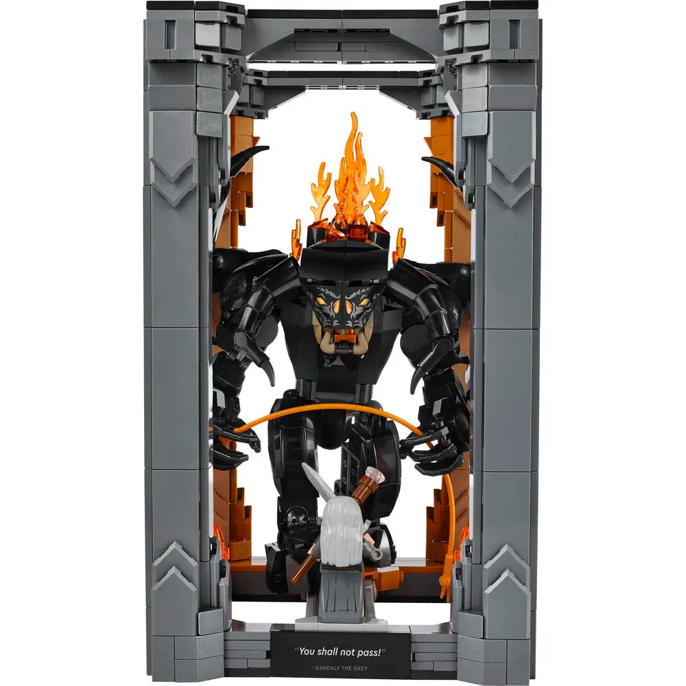 LEGO® Icons Lord of the Rings The Lord of the Rings Balrog Book Nook (10367)