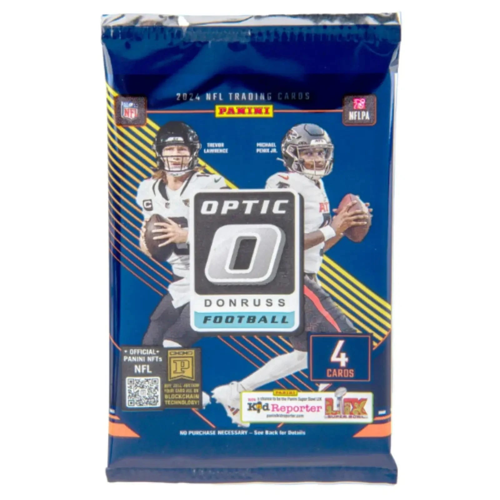2024 Panini Donruss Optic Football Retail Pack (4 Cards)