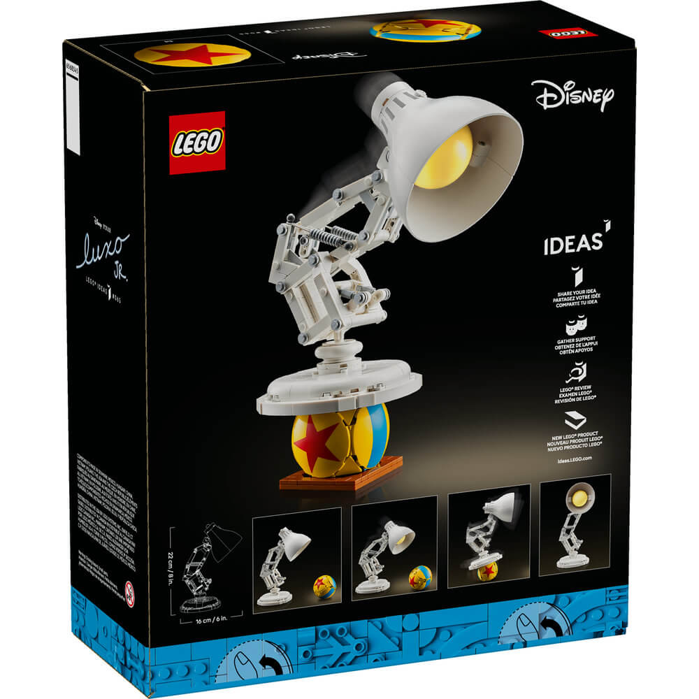 LEGO® Ideas Disney Pixar Luxo Jr. Buildable Display Model 21357