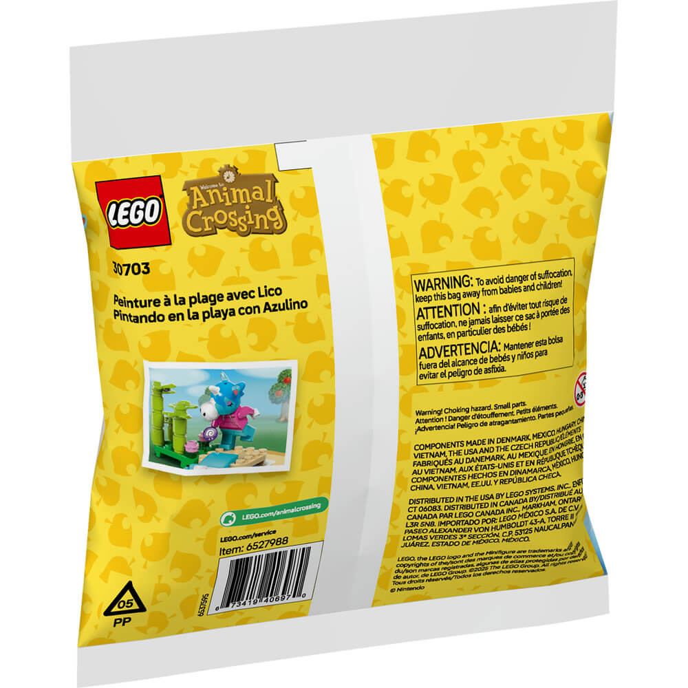 LEGO® Animal Crossing Julian's Beach Painting Building Kit 30703