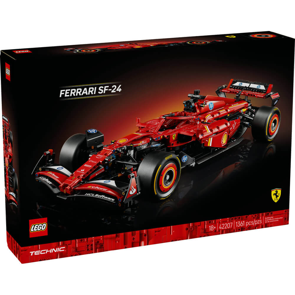 LEGO® Technic™ Ferrari SF-24 F1 Car Model Kit for Adults 42207