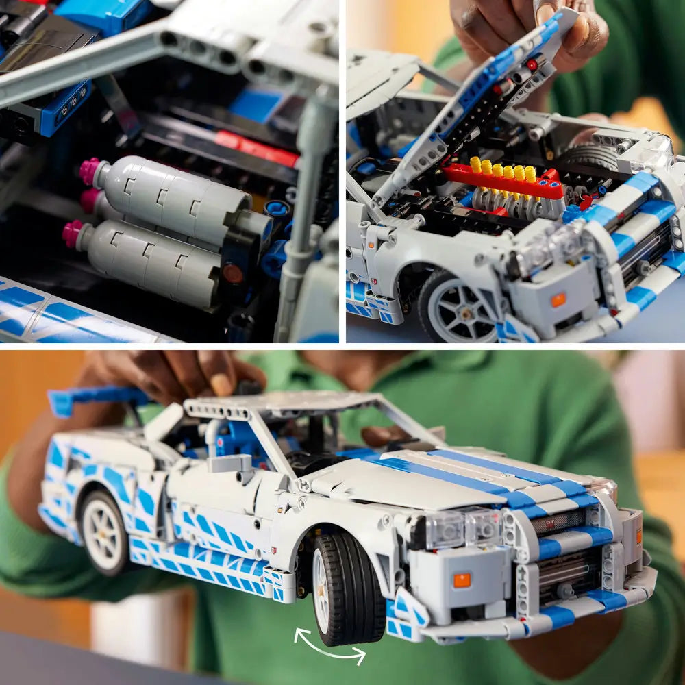 LEGO® Technic Fast & Furious 2 Fast 2 Furious Nissan Skyline GT-R (R34) Car (42210)