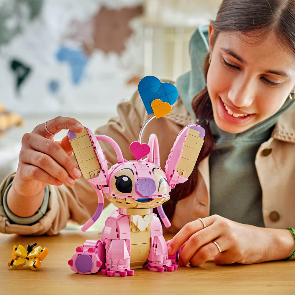 LEGO® Disney Angel Lilo & Stitch Building Toy for Girls, Boys and Kids 43257