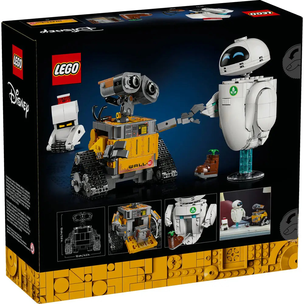 LEGO® Disney Pixar WALL-E and EVE 811 Piece Building Kit (43279)
