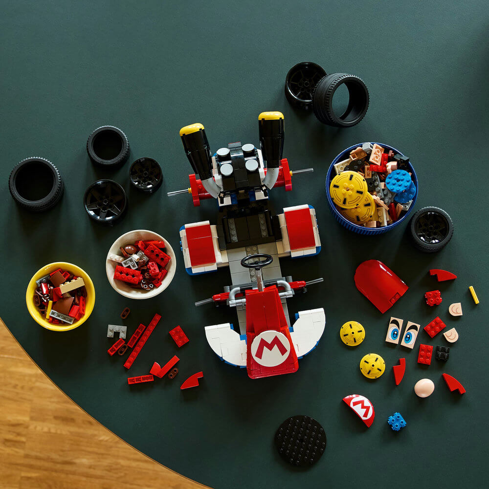 LEGO® Mario Kart™ Mario & Standard Kart 1972 Piece Building Kit (72037)