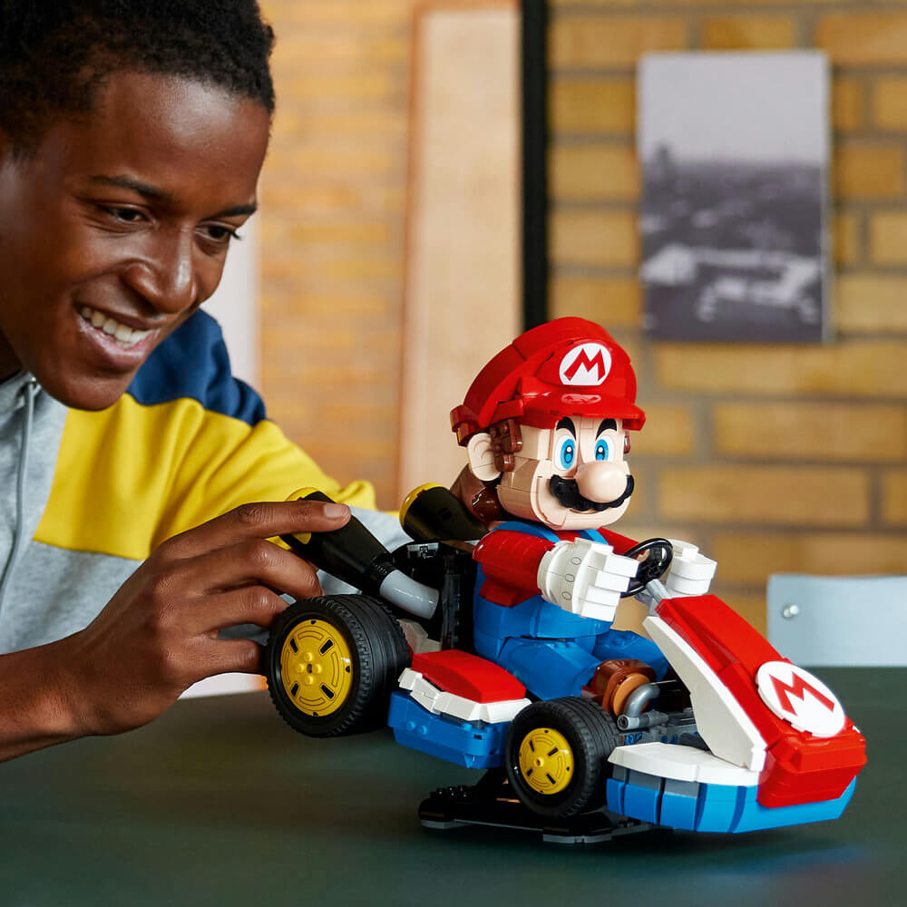 LEGO® Mario Kart™ Mario & Standard Kart 1972 Piece Building Kit (72037)