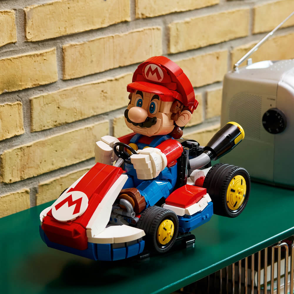 LEGO® Mario Kart™ Mario & Standard Kart 1972 Piece Building Kit (72037)