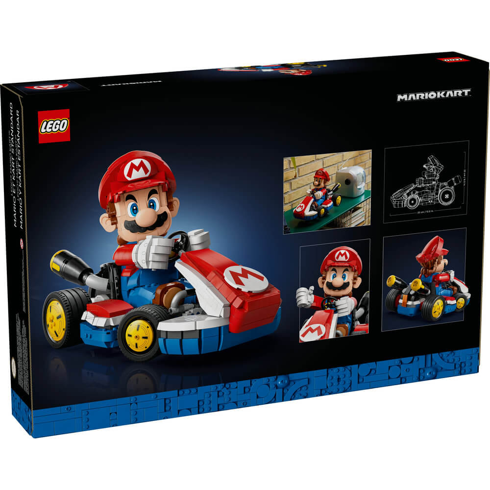 LEGO® Mario Kart™ Mario & Standard Kart 1972 Piece Building Kit (72037)