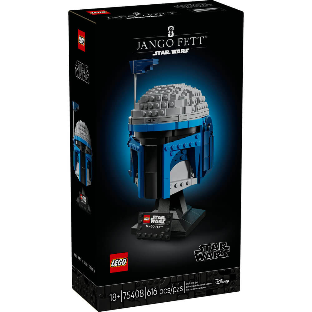 LEGO® Star Wars™ Jango Fett™ Helmet Buildable Model Kit for Adults 75408