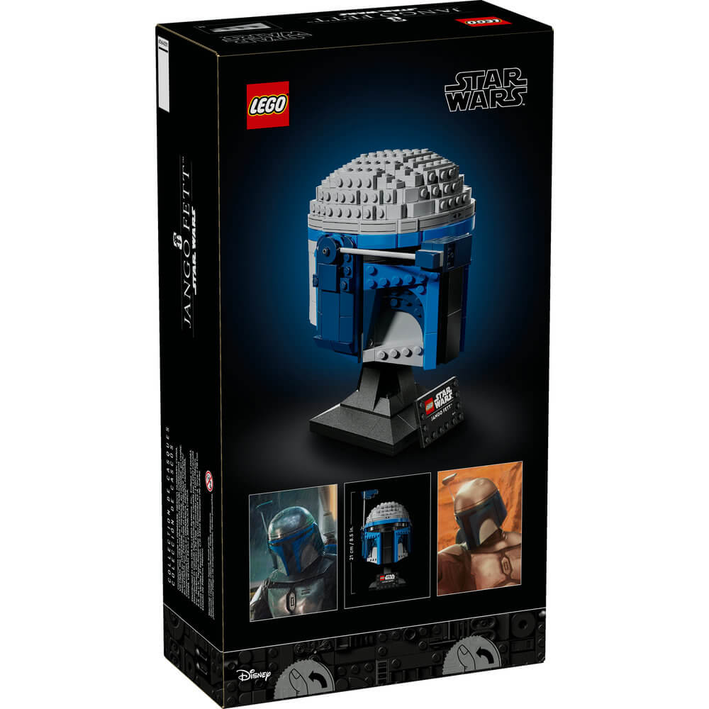 LEGO® Star Wars™ Jango Fett™ Helmet Buildable Model Kit for Adults 75408