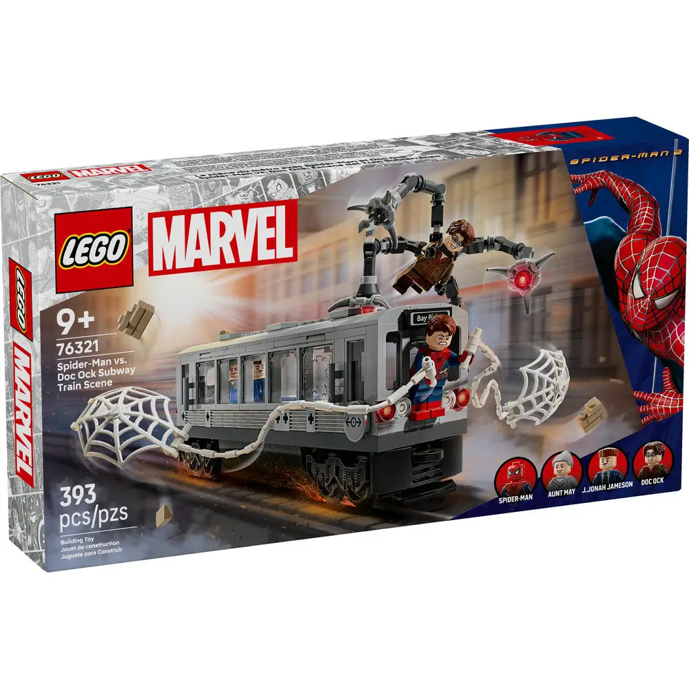 LEGO® Super Heroes Marvel Spider-Man vs. Doc Ock Subway Train Scene (76321)
