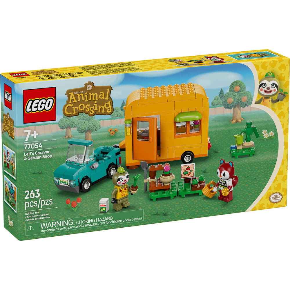 LEGO® Animal Crossing Leif's Caravan & Garden Shop Building Kit 77054