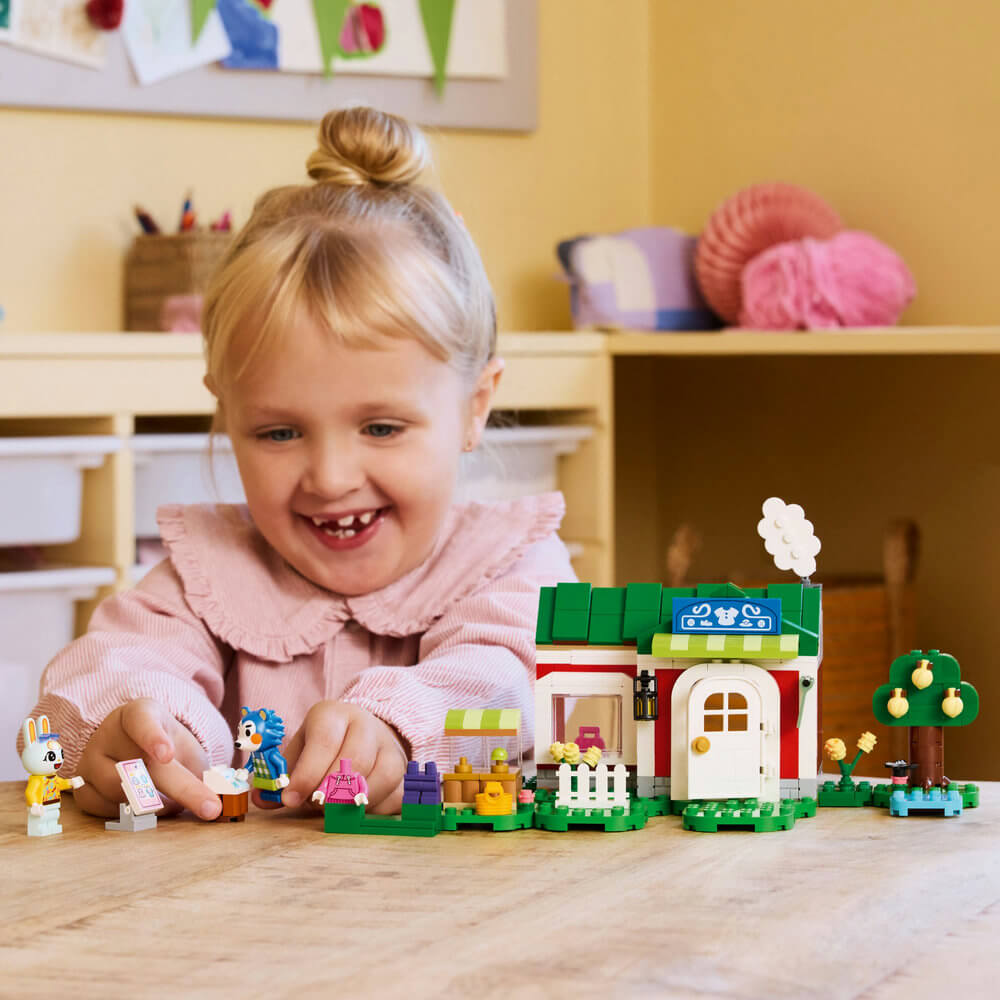 LEGO® Animal Crossing Able Sisters Clothing Shop Building Kit 77055