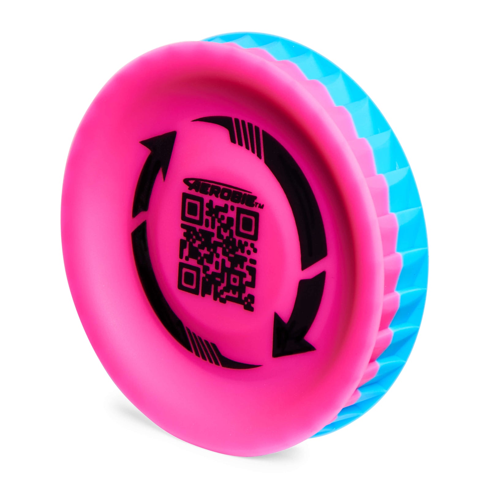 Aerobie Pro Lite Miniature Throwing Disc (Pink and Blue)