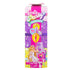 Retail package of Barbie Party Unboxed Pet Birthday series shows included doll, pet, cake, and surprise gifts, with bright purple and yellow design and party graphics.
