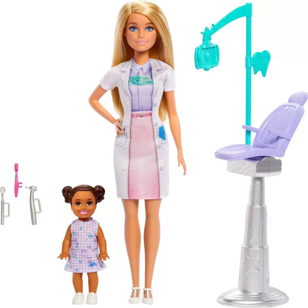 Barbie You Can Be Anything Dentist Doll With Blonde Fashion Doll