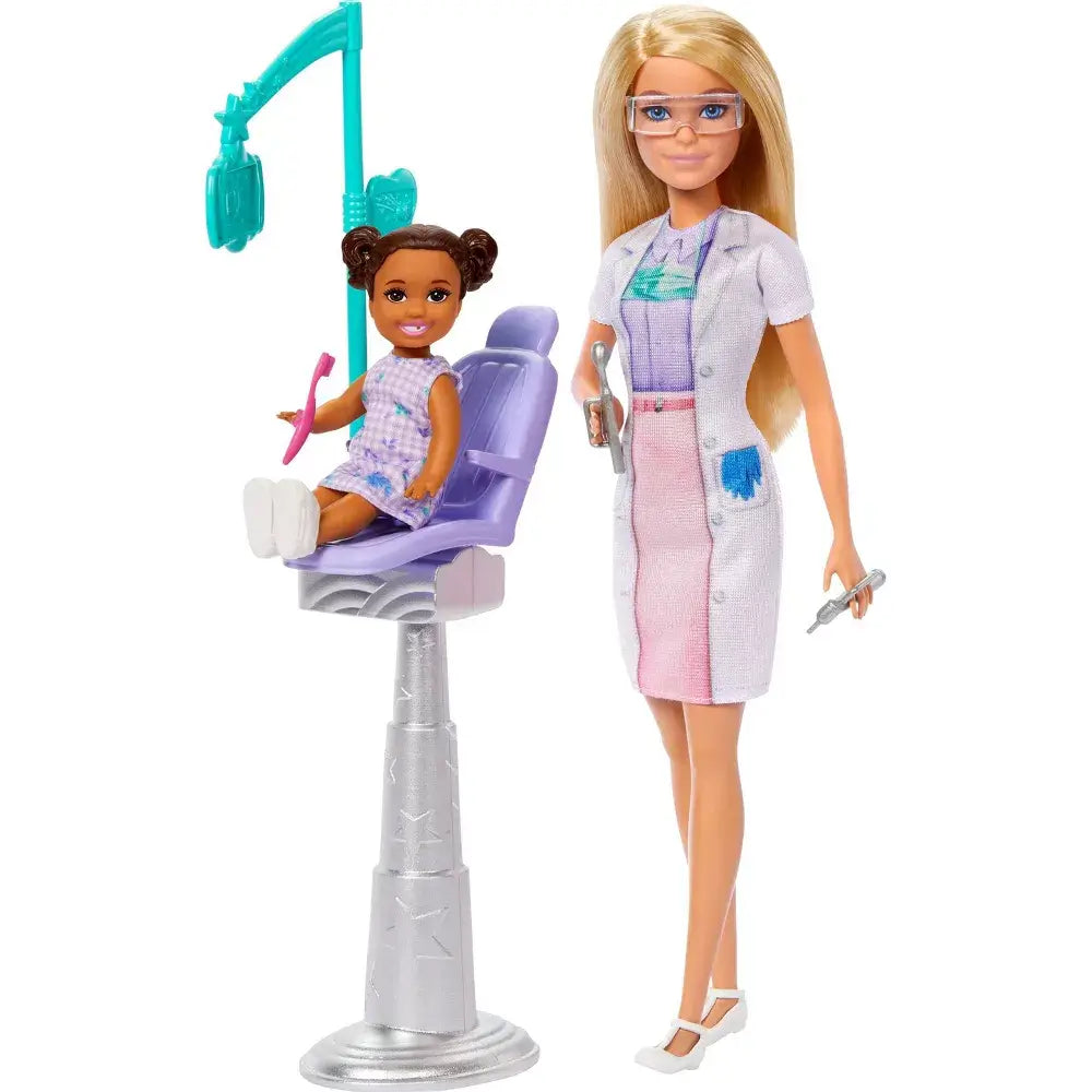 Barbie You Can Be Anything Dentist Doll With Blonde Fashion Doll