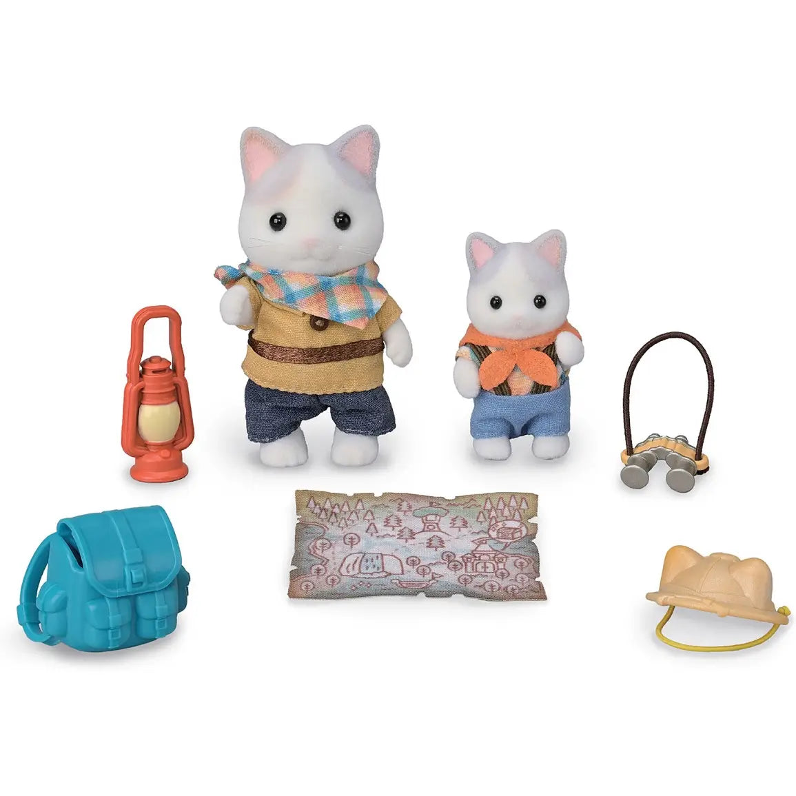 Calico Critters Latte Cat Brother & Baby Exciting Exploration Set