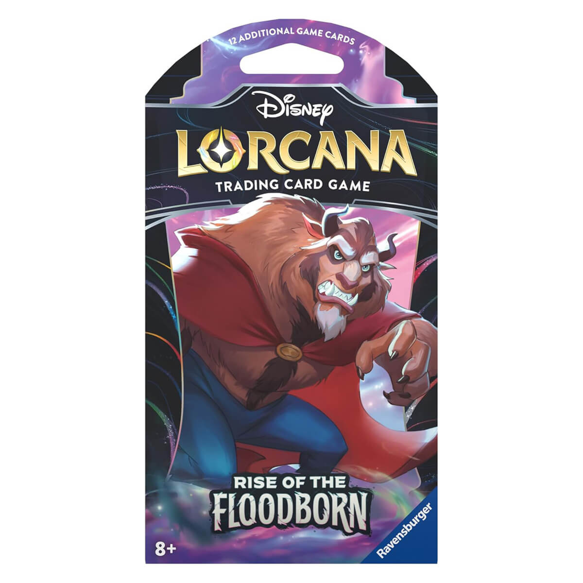 Disney Lorcana TCG Rise of the Floodborn Sleeved Booster Pack (12 Cards) beast pack