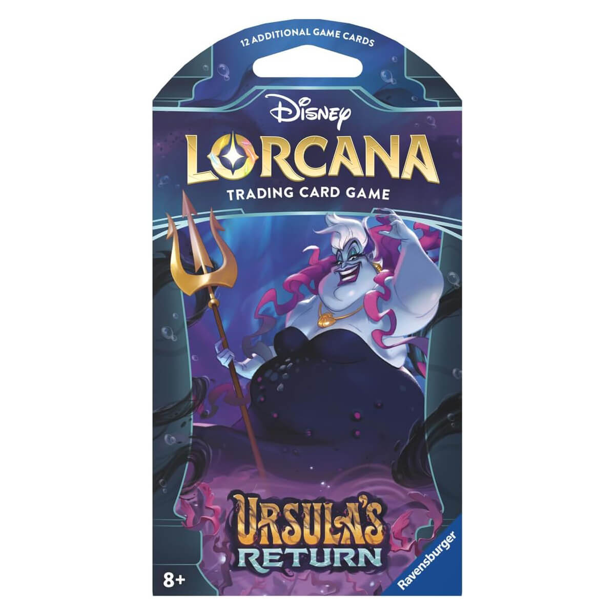 Disney Lorcana TCG Ursula's Return Sleeved Booster Pack (12 Cards) Ursula Pack