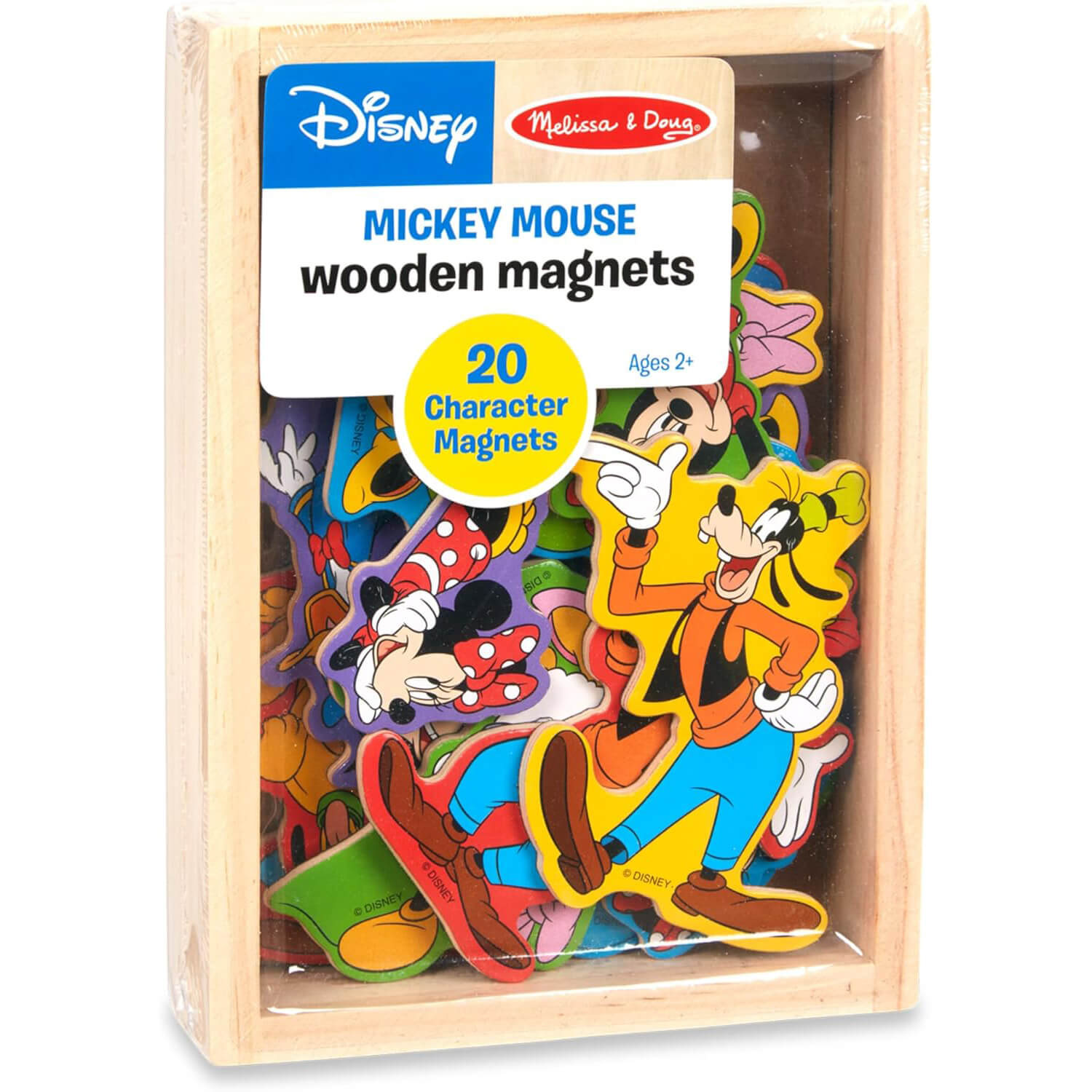 Disney Mickey Mouse and Friends Wooden Magnets