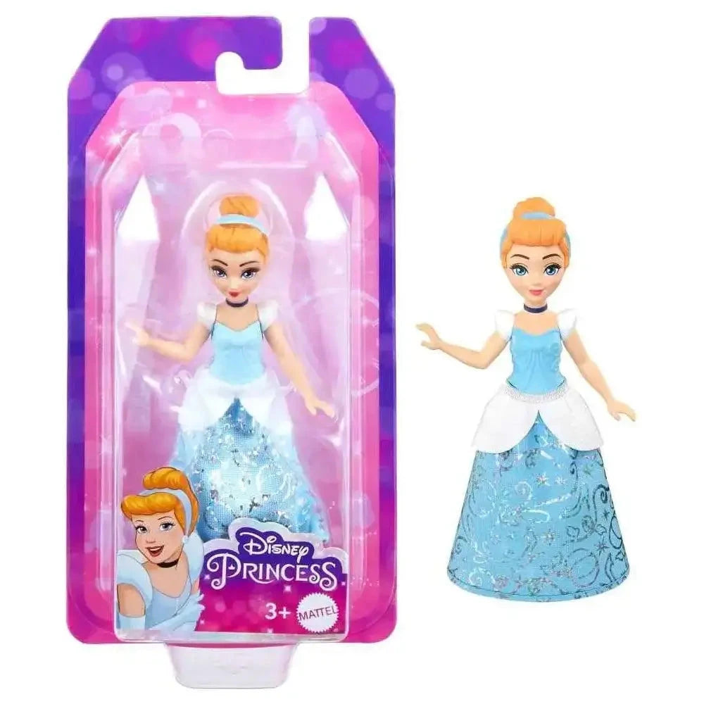 Disney Princess Sparkling Blue Dress Cinderella 3.5-Inch Doll
