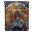 Disney Wish Teens Mini Doll Set packaged front shows nine articulated dolls in vibrant costumes inside a detailed illustrated box with kitchen scene background for collectors.