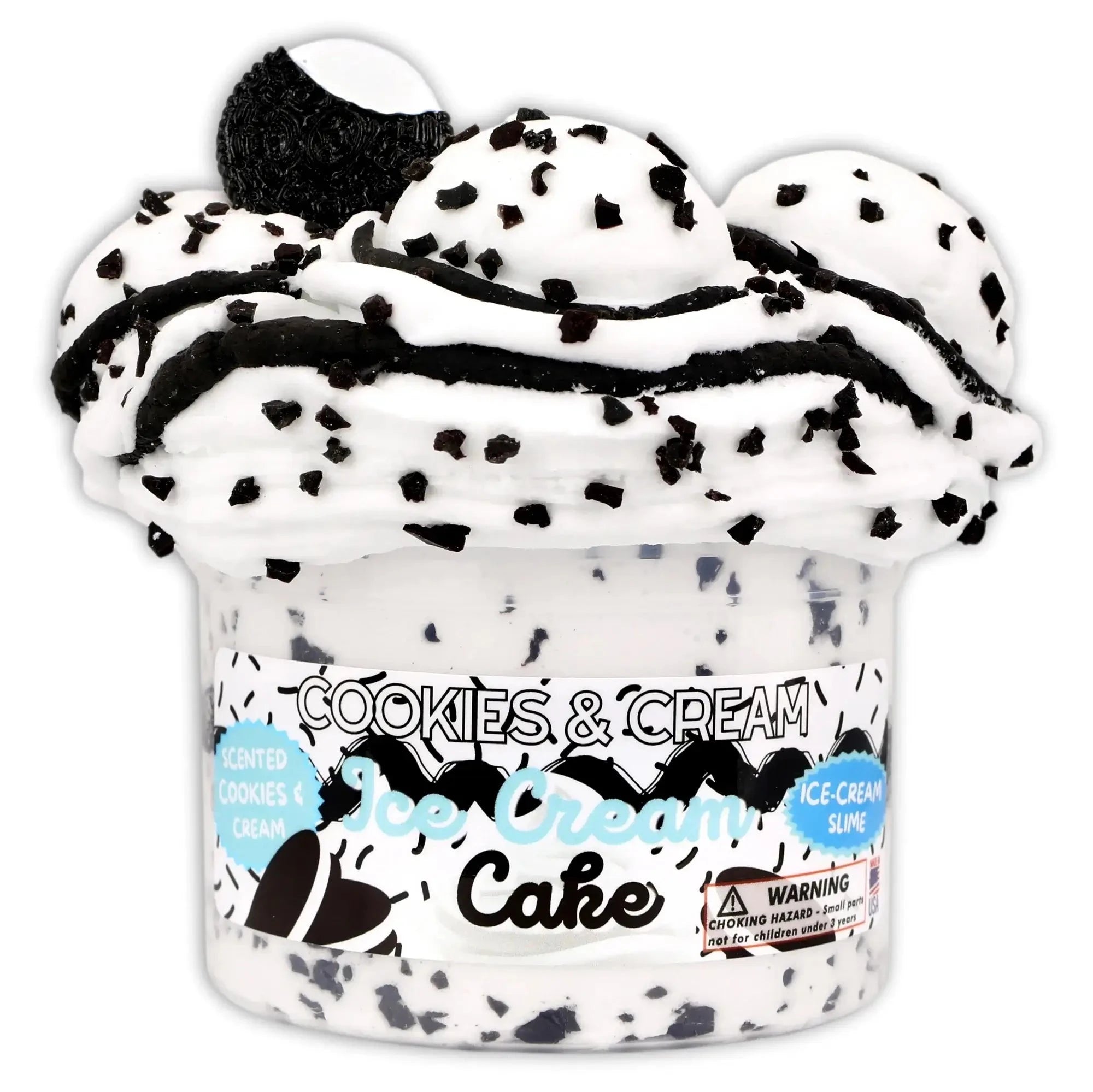 Dope Slimes Cookies & Cream Ice Cream Cake Ice Cream Slime