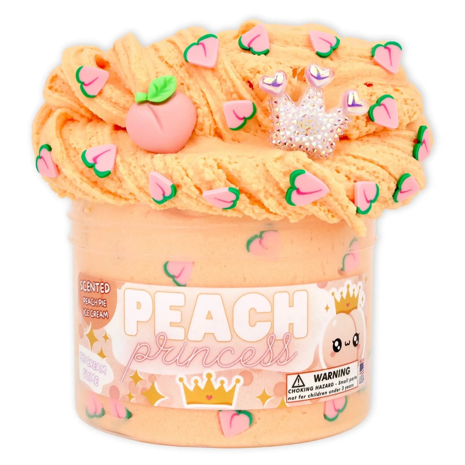 Dope Slimes Peach Princess Ice Cream Slime