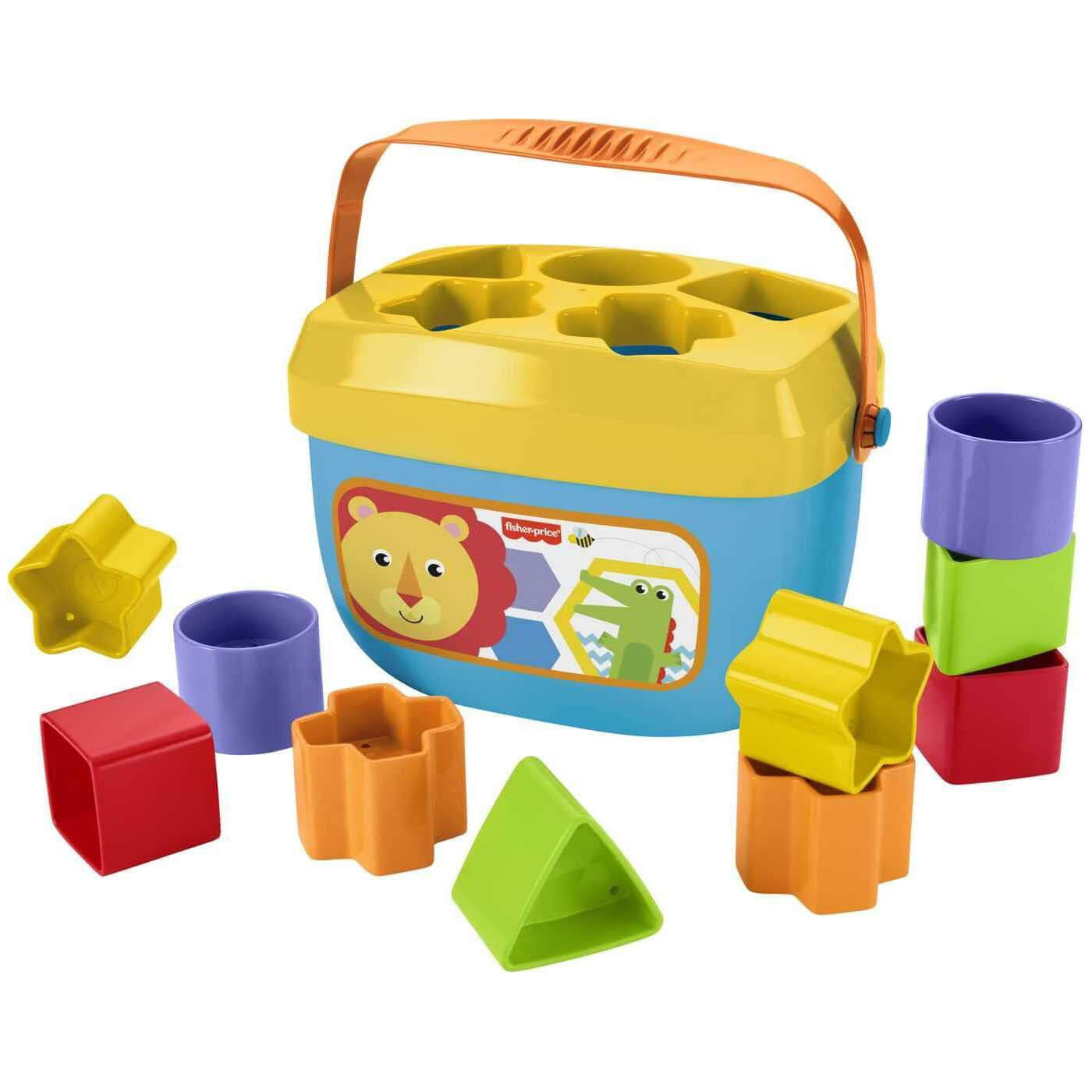 Fisher-Price Baby's First Blocks With Storage Bucket