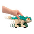 Fisher-Price Imaginext Jurassic World Ankylosaurus Dinosaur Toy With Wheels & Wiggling Motion hand  pushing 