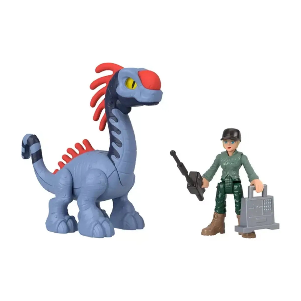 Fisher-Price Imaginext Jurassic World Rebirth Set dino and figure