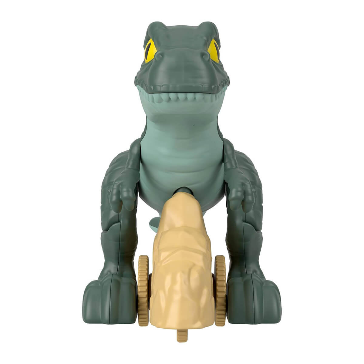 Fisher-Price Imaginext Jurassic World Tyrannosaurus Rex Dinosaur Toy With Wheels & Wiggling Motion front