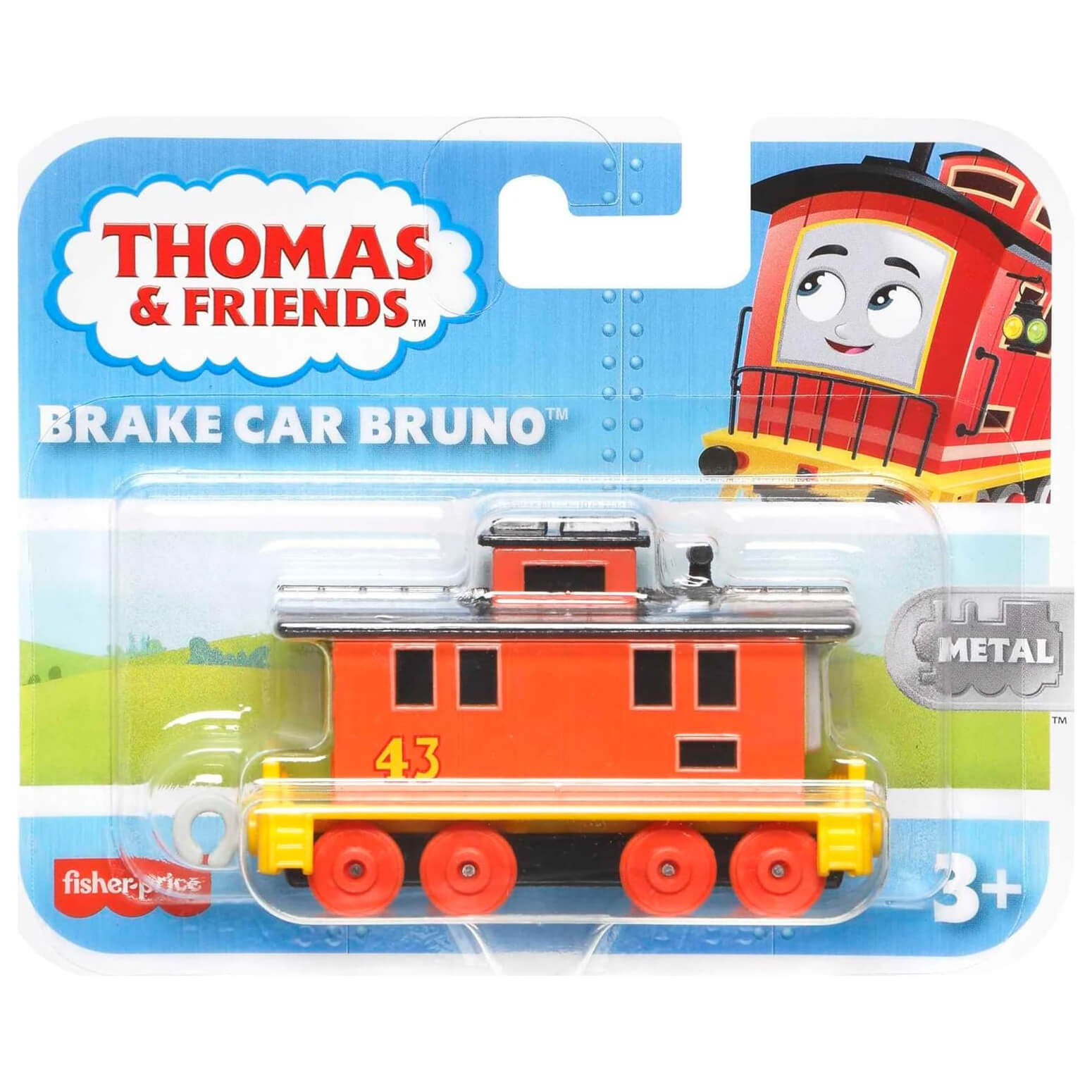 Fisher-Price Thomas & Friends Brake Car Bruno Metal Engine