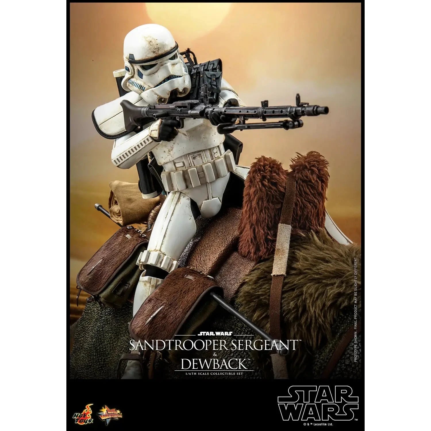 Hot Toys Sandtrooper Sergeant and Dewback 1:6 Scale Action Figure