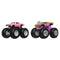 Hot Wheels Monster Trucks 1:64 Demolition Doubles Dodge Charger Vs Rodger Dodger 2-Pack