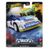 Packaged Hot Wheels Premium MG Metro 6R4 die-cast rally car with detailed graphics, white wheels, and HW Rally branding, from the Car Culture Hammer Drop set.