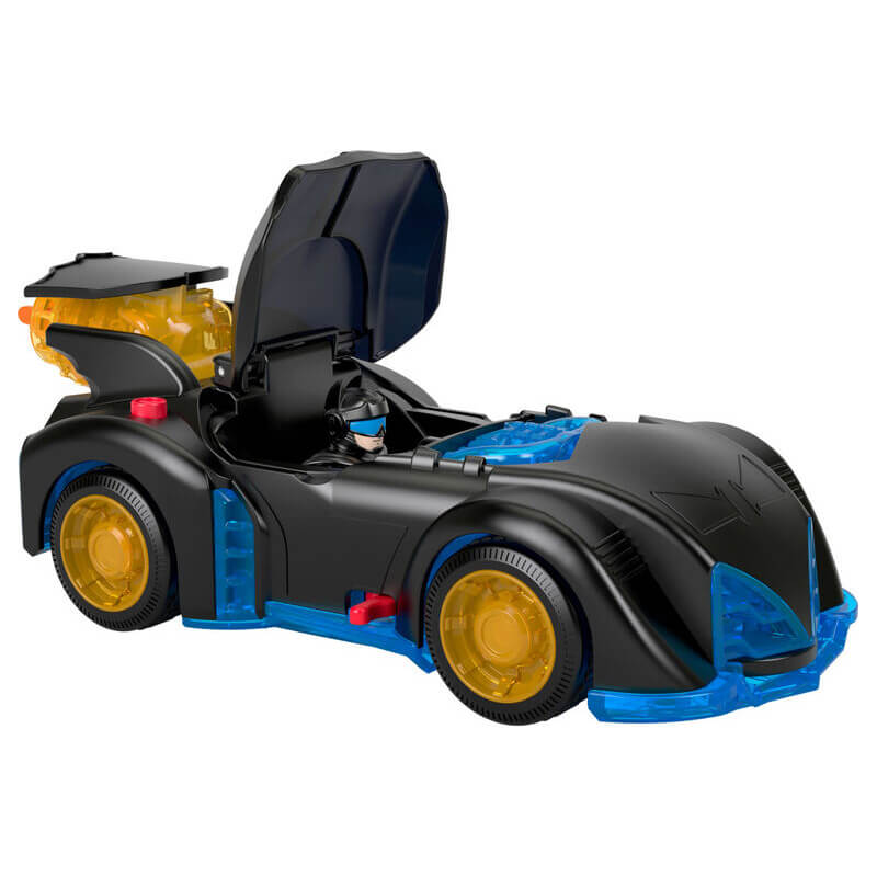 Imaginext DC Super Friends Shake & Spin Batmobile And Batman Figure Set
