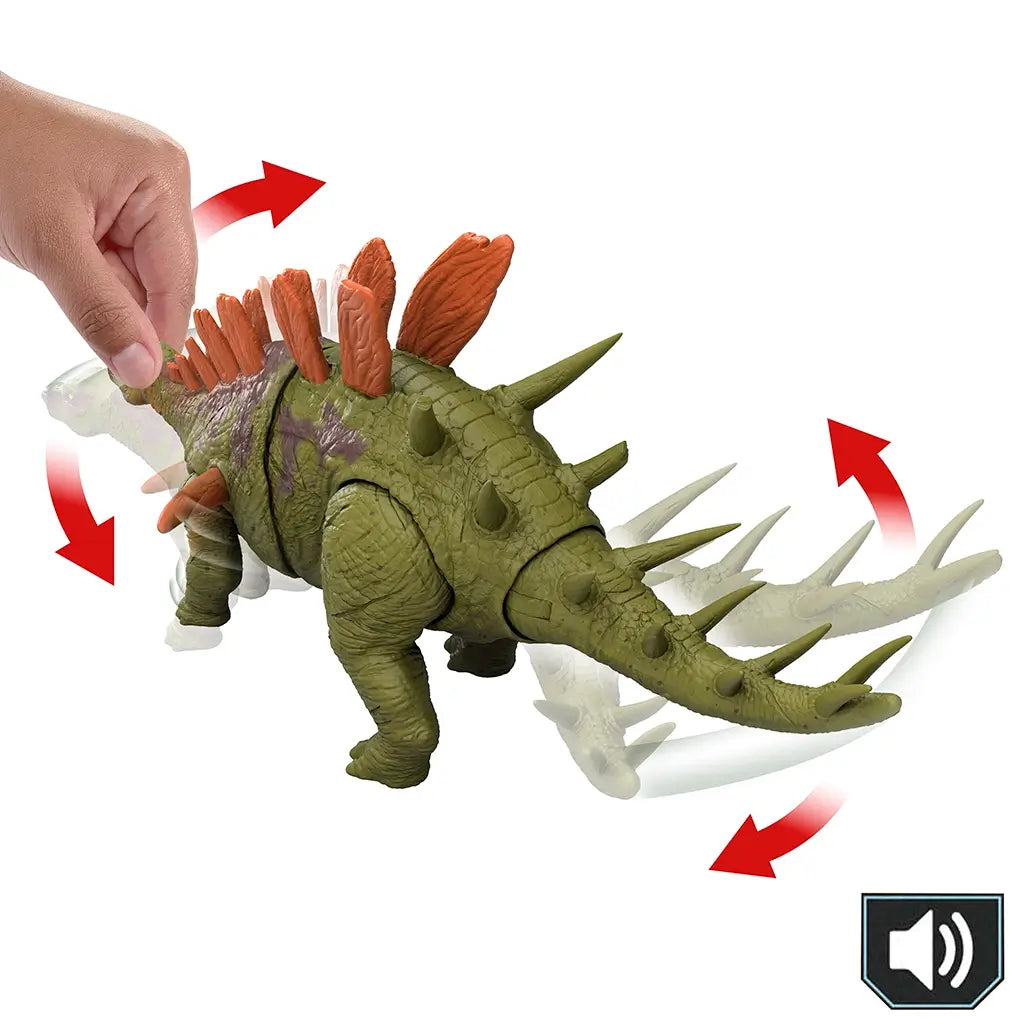 Jurassic World Chaos Theory Wild Roar Kentrosaurus