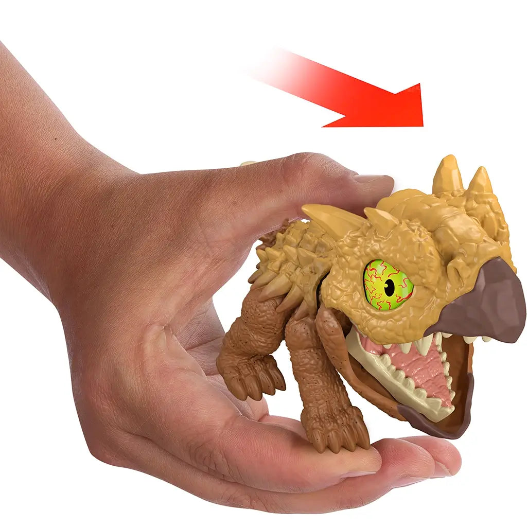 Jurassic World Mighty Little Biters Ankylosaurus Dinosaur Figure
