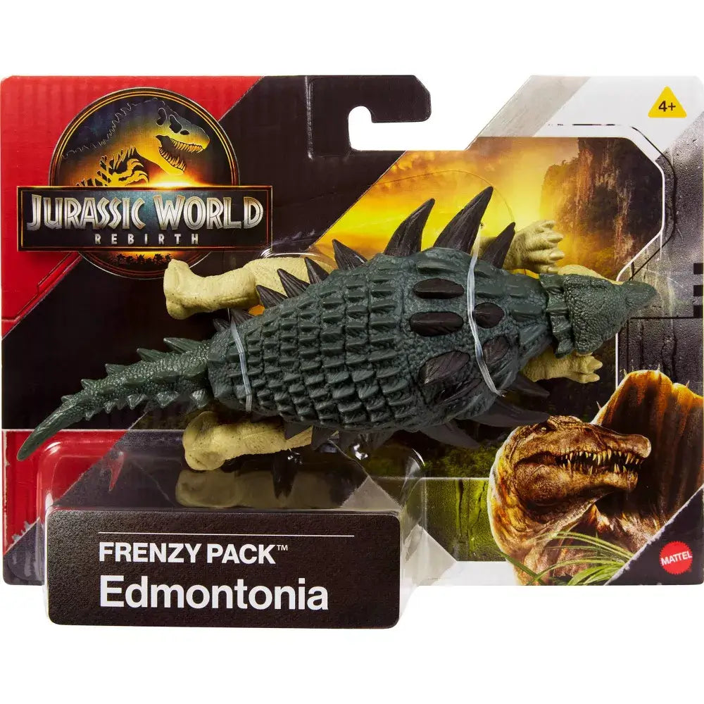 Jurassic World Rebirth Frenzy Pack Edmontonia 6-Inch Dinosaur Figure
