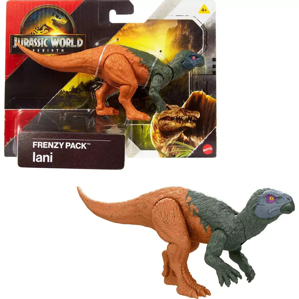 Jurassic World Rebirth Frenzy Pack Iani 6-Inch Dinosaur Figure