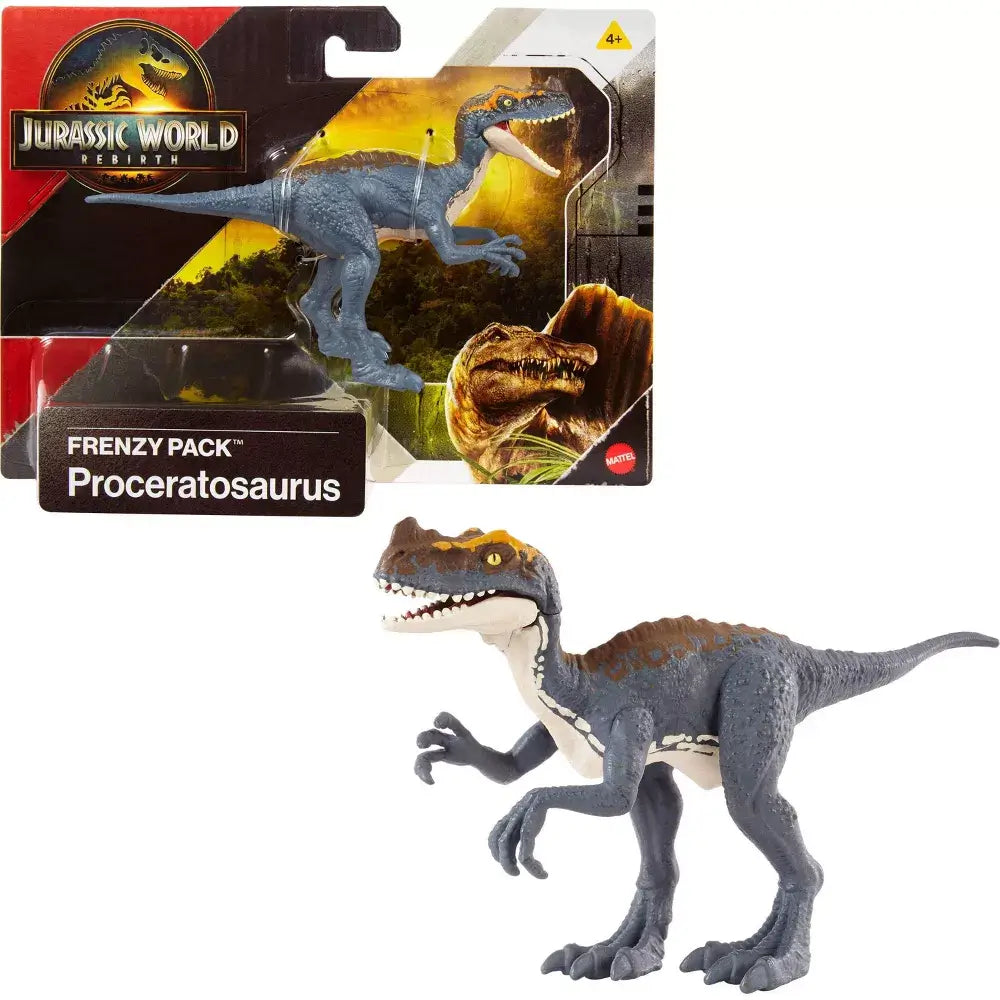 Jurassic World Rebirth Frenzy Pack Proceratosaurus 6-Inch Dinosaur Figure
