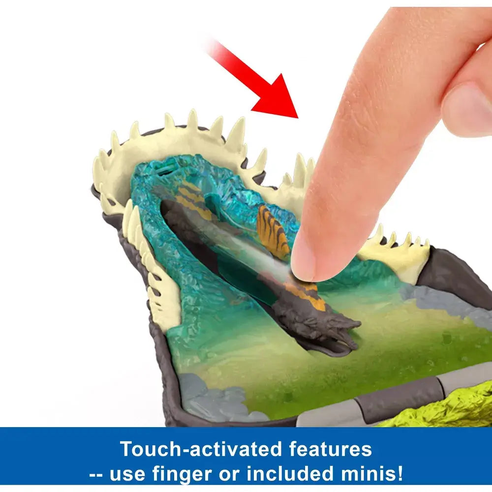 Jurassic World Rebirth Micro Adventure Spinosaurus Head Playset