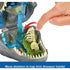Jurassic World Rebirth Micro Adventure Tyrannosaurus Rex Head Playset move skeleton to trap dino inside