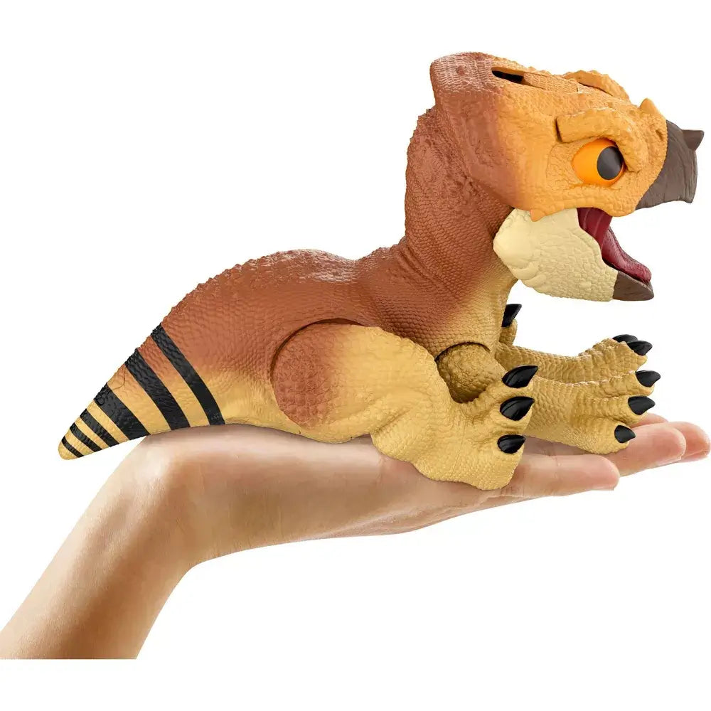 Jurassic World Rebirth Primal Protector Aquilops Dolores Interactive Dinosaur Figure