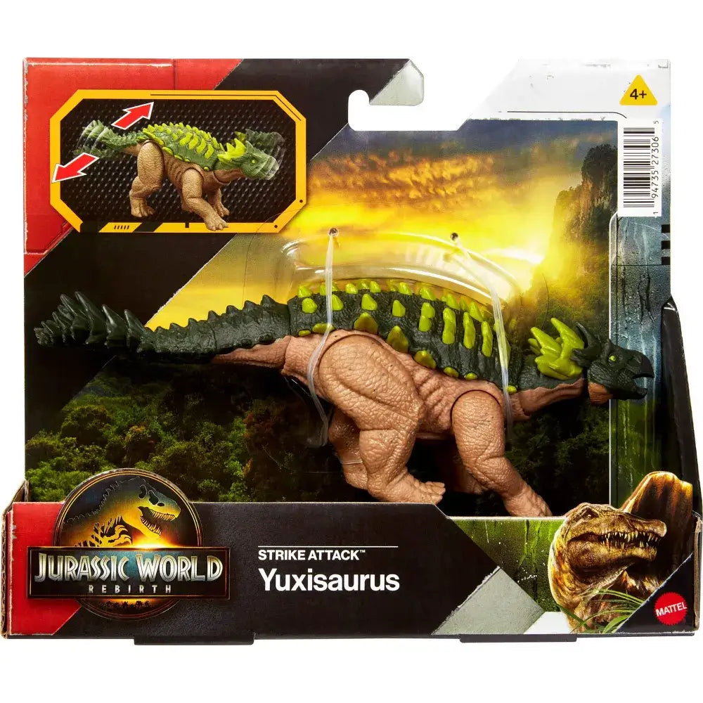 Jurassic World Rebirth Strike Attack Yuxisaurus 8-Inch Dinosaur Figure