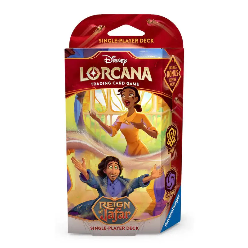 Lorcana TCG Reign of Jafar Single-Player Deck (Tiana and Bruno)