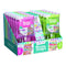 Retail display of Make It Real Shrink Magic DIY Bracelet Kits in colorful packaging, showing both pink and green lollipop-style sets for creative bracelet crafting.